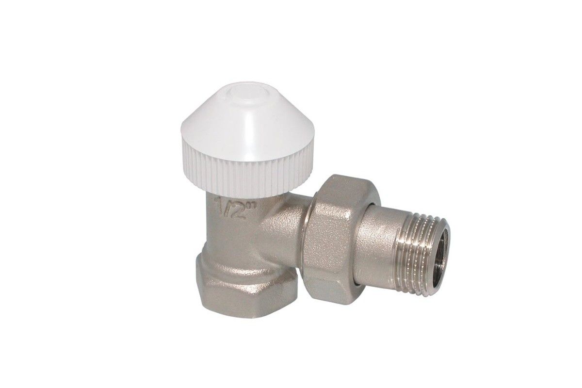 VALVOLA TERMOSTATIZZABILE squadra TUBO ferro  1/2"