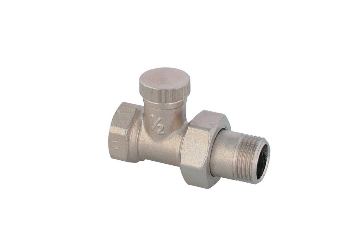 DETENTORE diritto TUBO ferro  3/8"