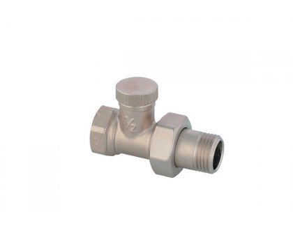 DETENTORE diritto TUBO ferro 1/2"