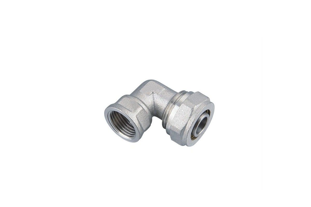 GOMITO a STRINGERE uscita filetto Femmina  1/2"-18