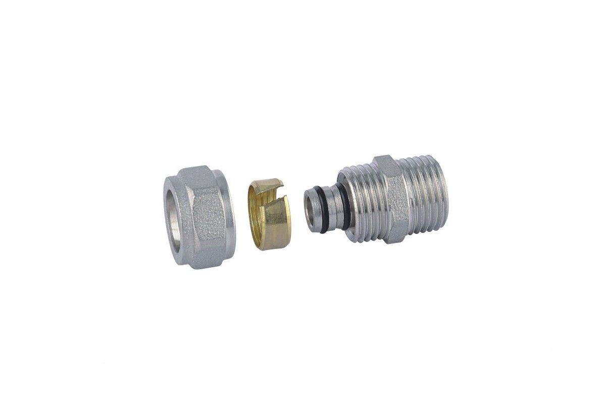 RACCORDO a STRINGERE diritto uscita filetto Maschio  1/2"-16