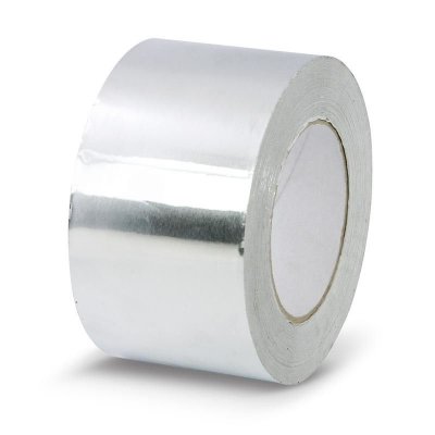 NASTRO IN ALLUMINIO ARGENTO MATAK H. 75MM 50 mt