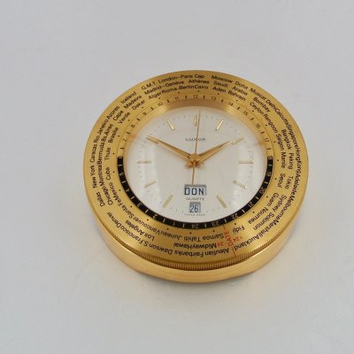 LUXOR orologio da tavolo in ottone
