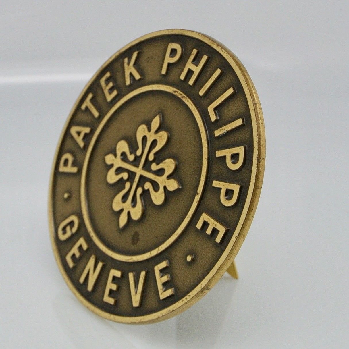 PATEK  PHILIPPE targa tonda bronzo vintage