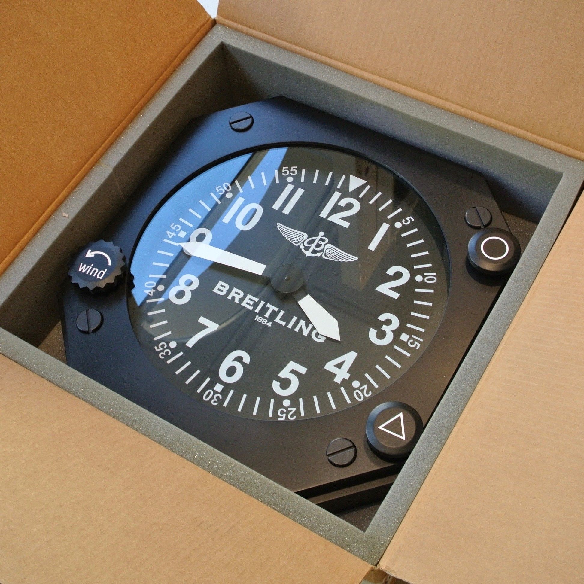 Breitling Wall Clock Original | Orologi da parete Breitling | Shop Online:  Montres Orologi e Gioielli