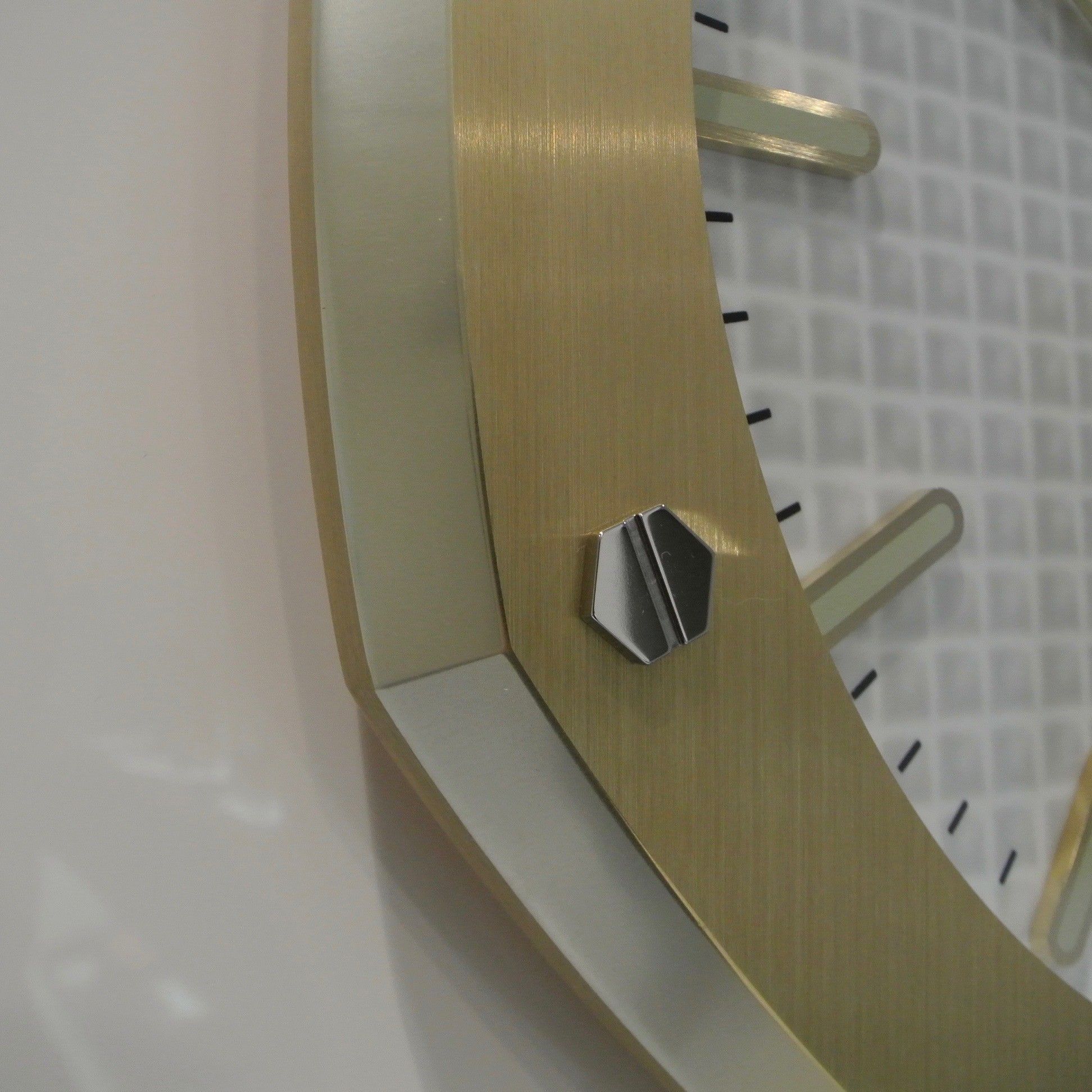 Audemars Piguet Original Wall Clock Big Model Type Plated Yellow Gold