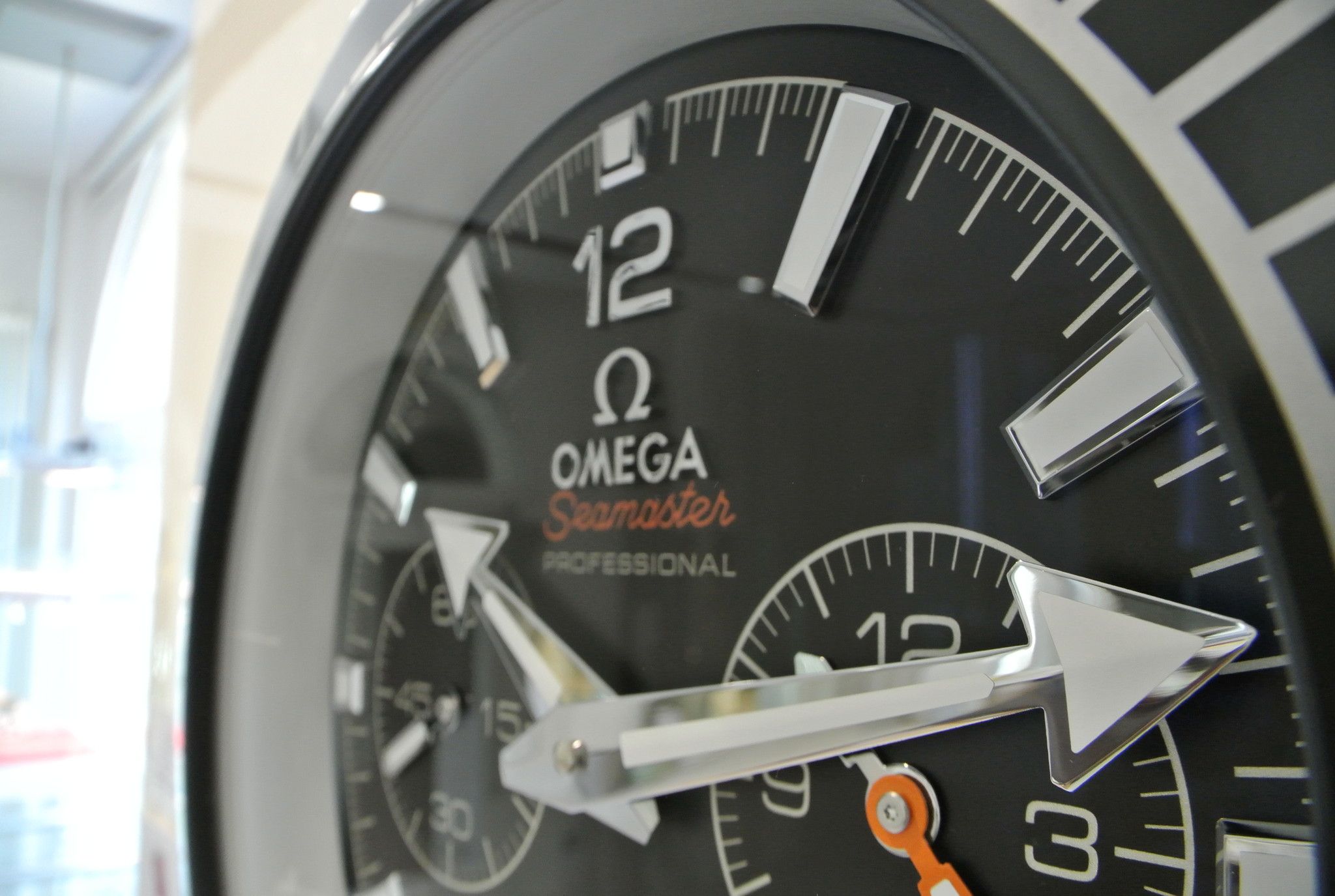Omega WALL CLOCK SEAMASTER CHRONO ORIGINAL