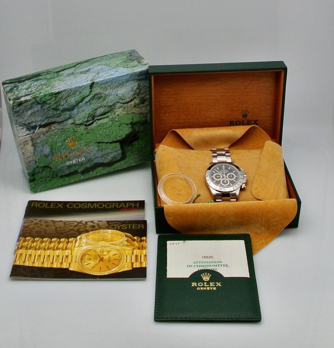 ROLEX DAYTONA 16520 NERO mov Zenith