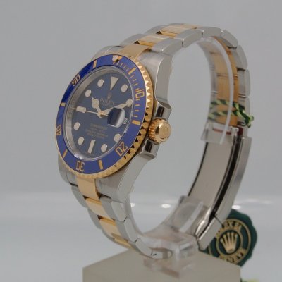 ROLEX SUBMARINER 116613LB ACCIAIO E ORO  NOS