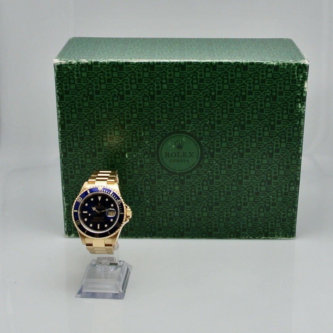 Submariner hot sale blu oro