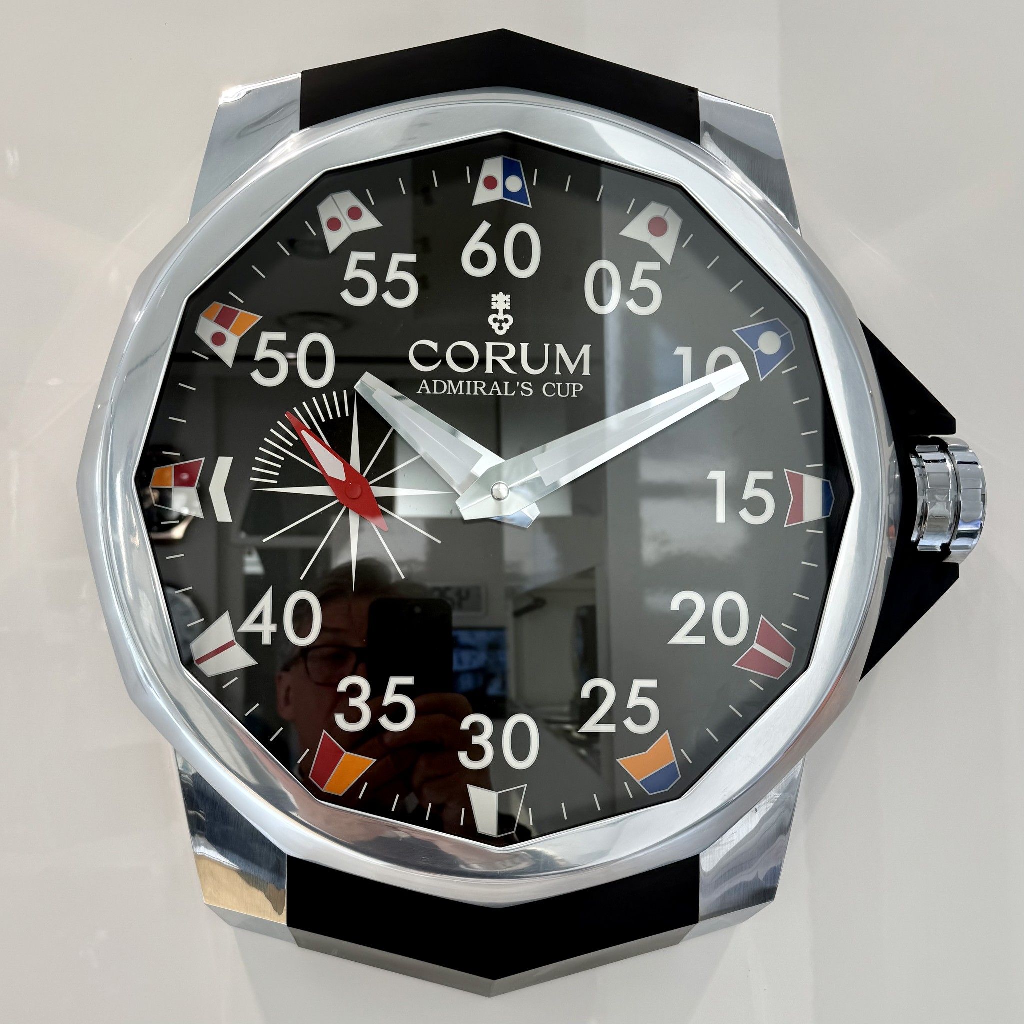 CORUM ADMIRAL'S CUP WALL CLOCK XL