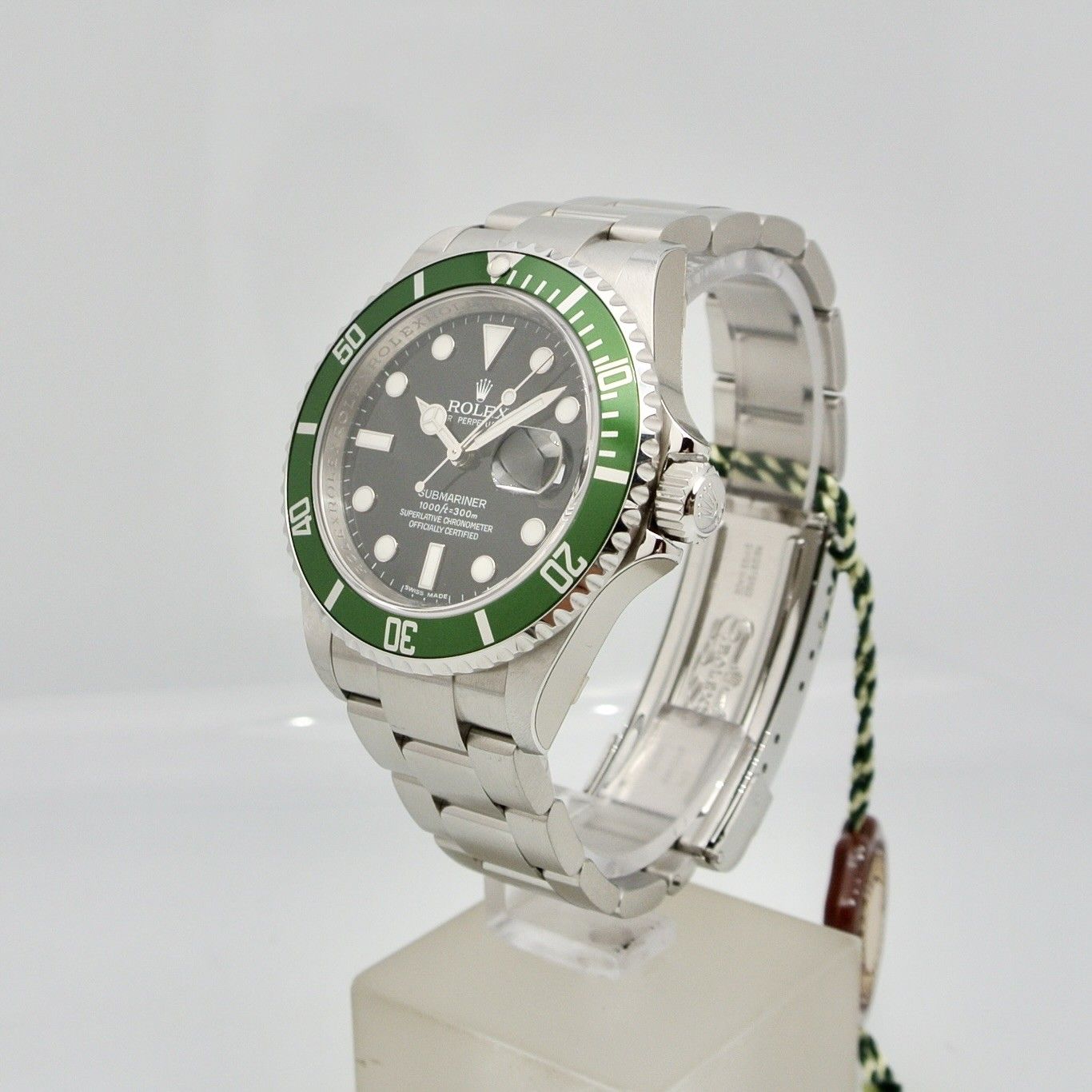 ROLEX SUBMARINER 50r. ANNIVERSARIO GHIERA VERDE NOS