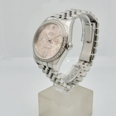 ROLEX DATEJUST GHIERA DIAMANTI