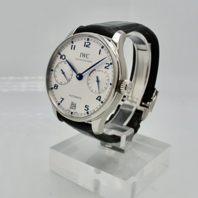 IWC PORTOGHESE 8 GG RISERVA DI CARICA ACCIAIO