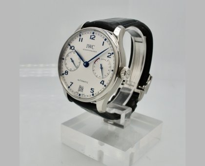 IWC PORTOGHESE 8 GG RISERVA DI CARICA ACCIAIO