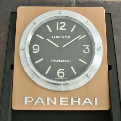 PANERAI LUMINOR MARINA WALL CLOCK ROVERE BIG SIZE