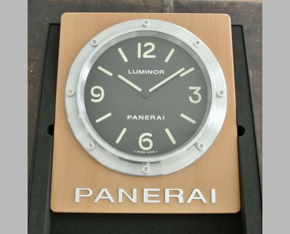 PANERAI LUMINOR MARINA WALL CLOCK ROVERE BIG SIZE