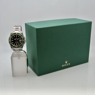 ROLEX SUBMARINER 41 GHIERA VERDE CERAMICA NEW