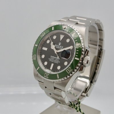 ROLEX SUBMARINER 41 GHIERA VERDE CERAMICA NEW