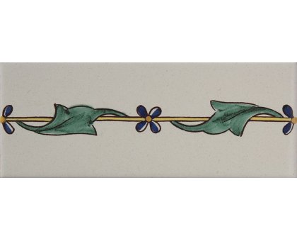Listello Settecento Verde e Blu