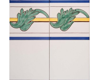 Settecento Verde Bordura