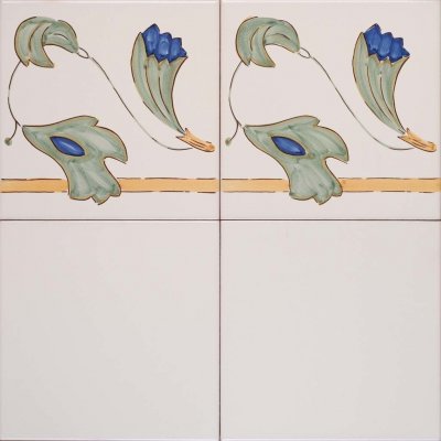 Tago Foglia Verde Bordura