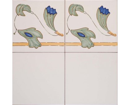 Tago Foglia Verde Bordura