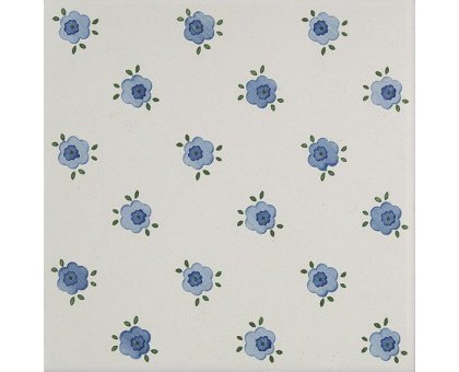 Country Blu Foglie Verdi