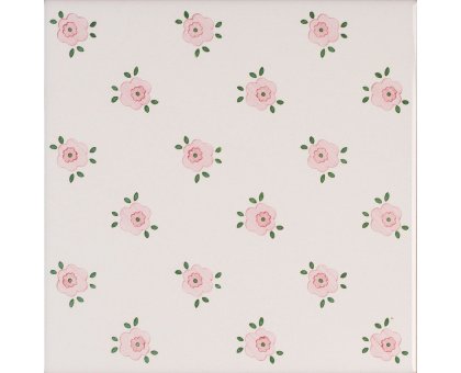 Country Rosa Foglie Verdi