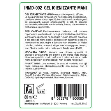 Gel Igienizzante 80 ML