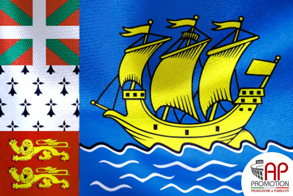 Bandiera/bandiera Francia-Saint-Pierre e Miquelon hissflagge 90 x 150 cm 