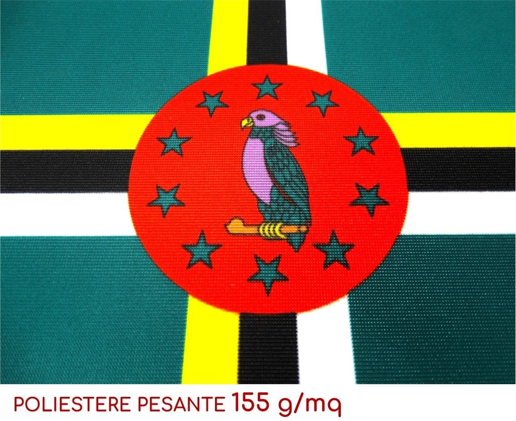 Bandiere Personalizzate Orizzontali - Poliestere Pesante 155 g/mq