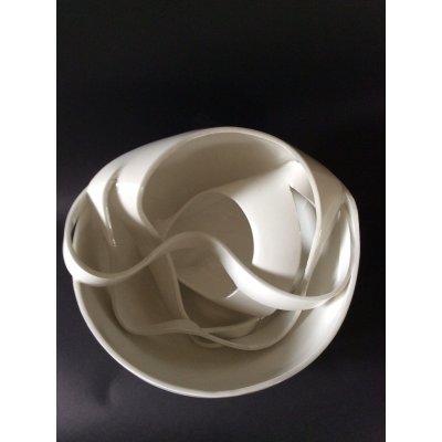 SCULTURA KATIA BRUGNOLO ' SINUOSITA'' dimensioni D 40 cm.