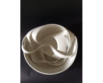 SCULTURA KATIA BRUGNOLO ' SINUOSITA'' dimensioni D 40 cm.