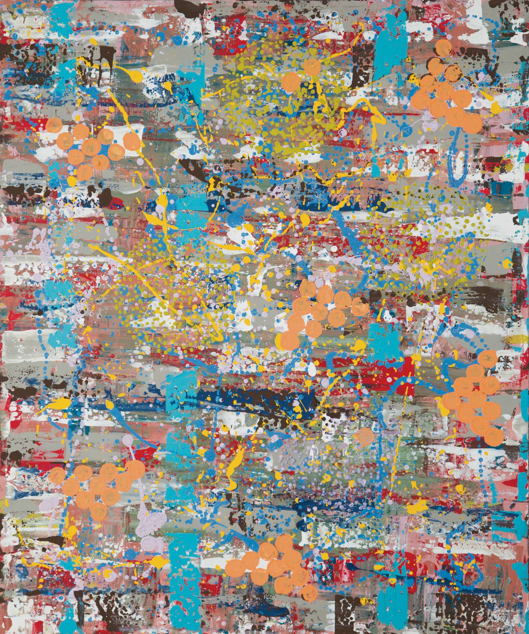 MIXED MEDIA  FEOFEO ' LA LUNA E URANO NEL LEONE '  dimensioni L 100 x H 120 cm.