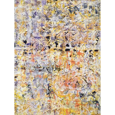 MIXED MEDIA FEOFEO ' GEROGLIFICI ' dimensioni L 60 x H 80 cm.