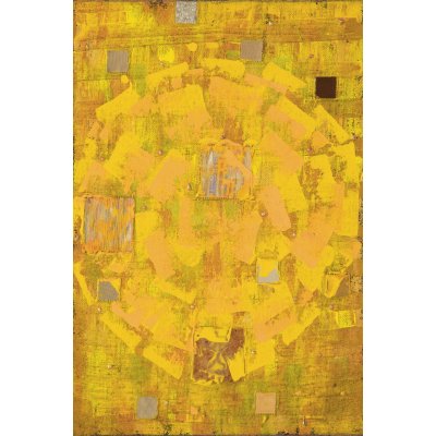 MIXED MEDIA FEOFEO ' LA MATERIA DI CUI SONO FATTE LE STELLE ' dimensioni L 40 x H 60 cm.