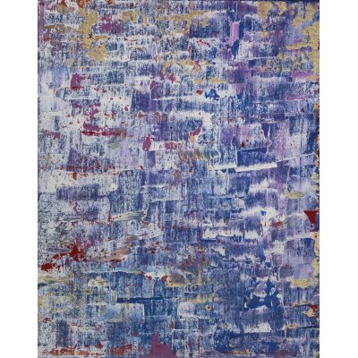 MIXED MEDIA FEOFEO ' LA REGINA DI PICCHE ' dimensioni L 40 x H 50 cm.