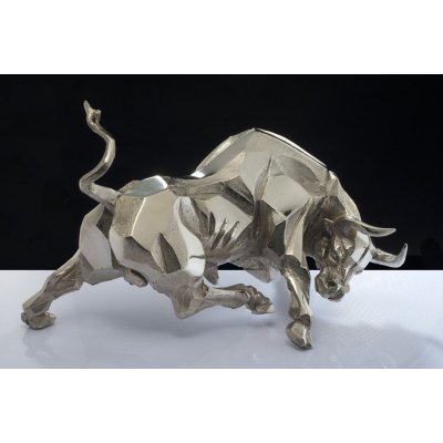 SCULTURA IN BRONZO SABRINA FERRARI ' POWERFUL ' dimensioni L 29,5 x H 17,5 x P 21 cm.
