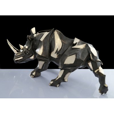 SCULTURA IN BRONZO SABRINA FERRARI ' DEEP IMPACT (SMALLER) ' dimensioni L 44 x H 20 x P 16 cm.