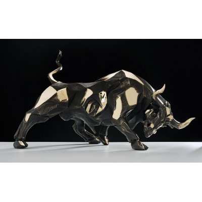 SCULTURA IN BRONZO SABRINA FERRARI ' EL DIABLO ' dimensioni L 51 x H 30,5 x P 24 cm.