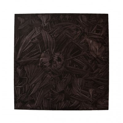 MIXED MEDIA ERIKA MARCHI ' LA DESCRIZIONE DI UN ATTIMO ' dimensioni L 80 x H 80 cm.