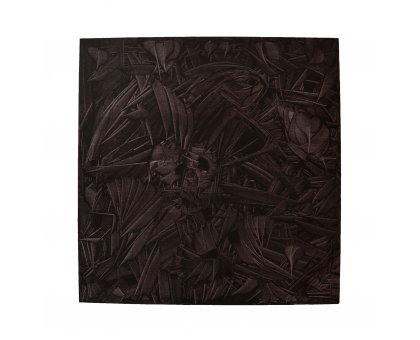 MIXED MEDIA ERIKA MARCHI ' LA DESCRIZIONE DI UN ATTIMO ' dimensioni L 80 x H 80 cm.