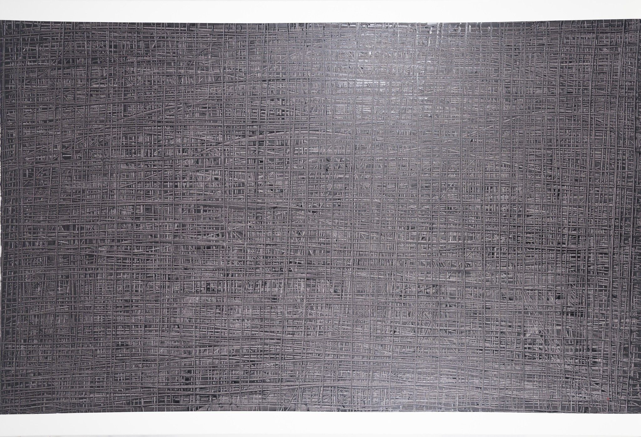 OLIO SU TELA ERIKA MARCHI ' THE GREAT GIG IN THE SKY '  dimensioni L 150 x H 100 cm.