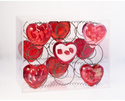 SCULTURA DANIELA FORCELLA ' LITTLE MARYLIN 1 ' dimensione L 33 x H 27 x P 17 cm.