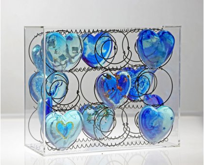 SCULPTURE DANIELA FORCELLA ' LITTLE MARYLIN 2 ' size L 34 x H 28 x P 15 cm.