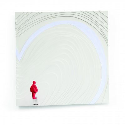 SCULTURA DANIELA FORCELLA ' FRAME 2 ' dimensione L 50 x H 50 x P 7 cm.