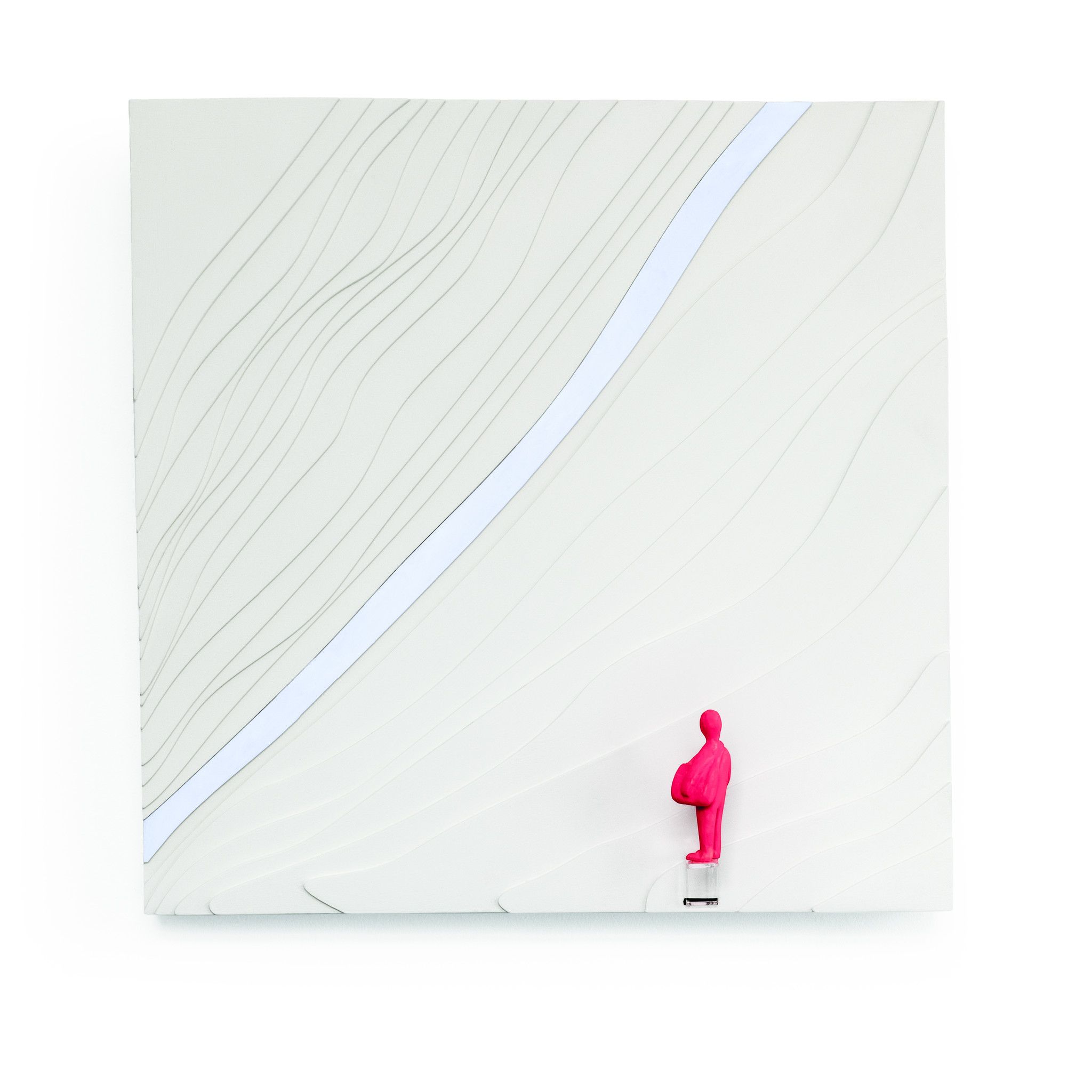  SCULTURA  DANIELA FORCELLA ' FRAME 4 ' dimensioni L 50 x H 50 x P 7 cm.