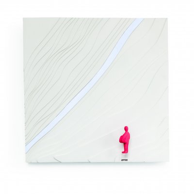 SCULTURA DANIELA FORCELLA ' FRAME 4 ' dimensioni L 50 x H 50 x P 7 cm.