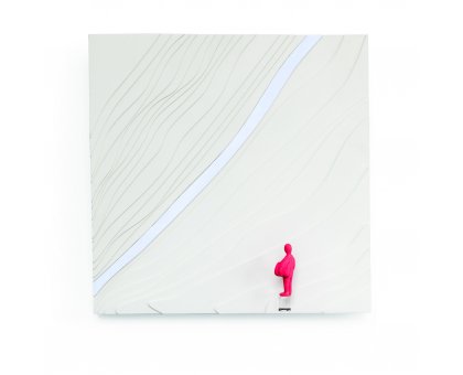 SCULPTURE DANIELA FORCELLA ' FRAME 4 ' size L 50 x H 50 x P 7 cm.